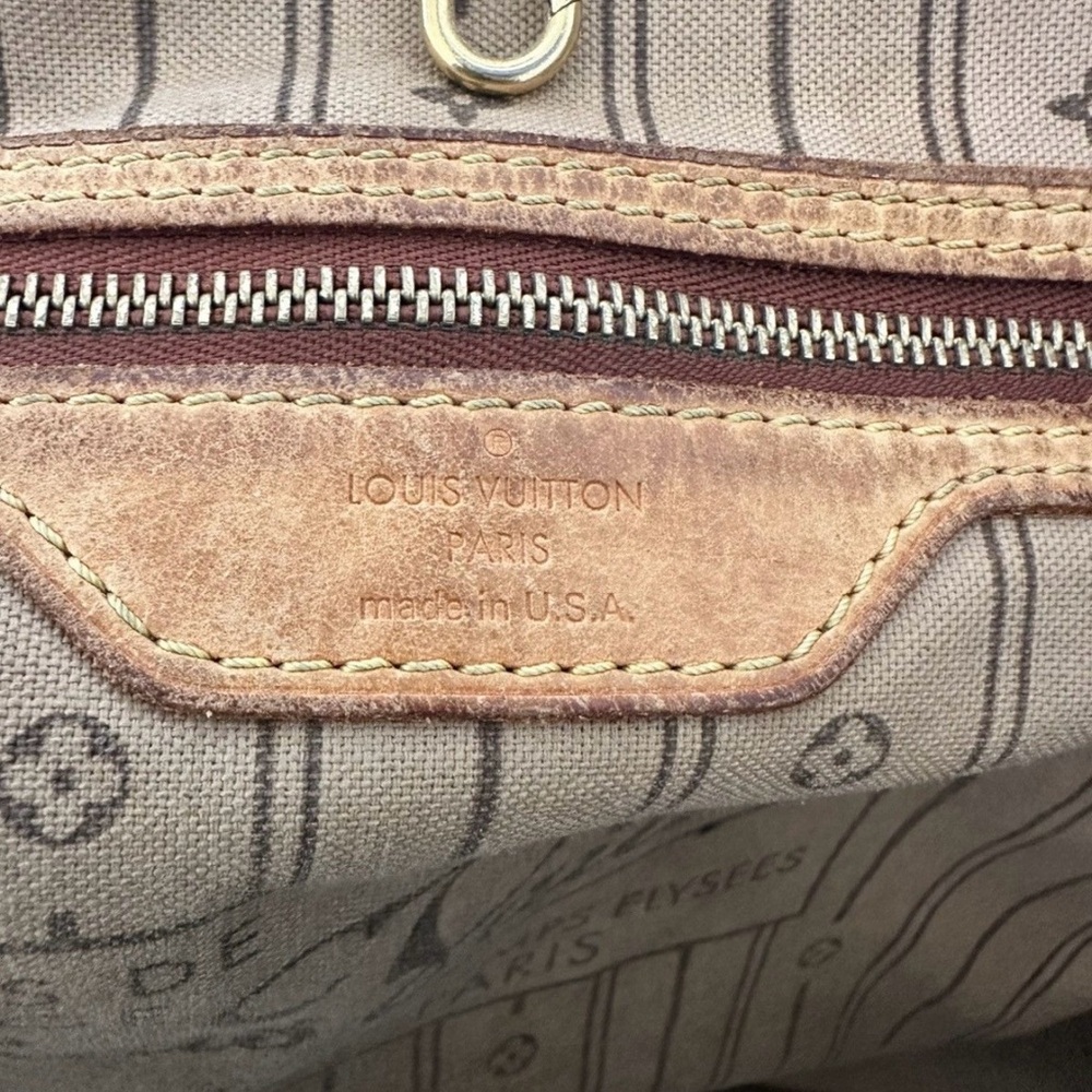 Louis Vuitton Brown Monogram Canvas Neverfull GM Tote Bag - Picture 5 of 7